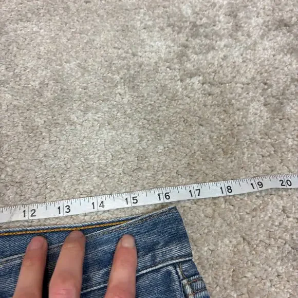 Vintage 90s Levi's 501xx Straight Leg Jeans 34x36 (32x33) Made in USA - Picture 6 of 14